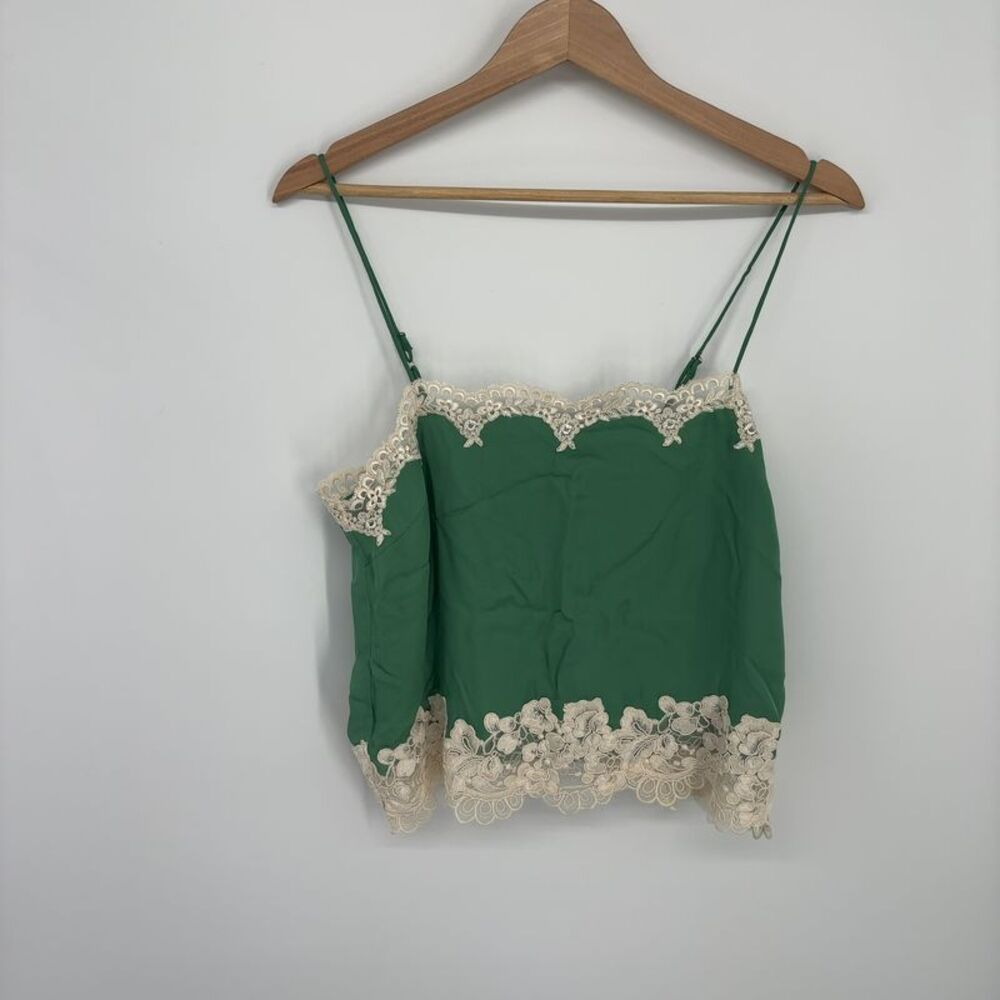 CAMI NYC Maiya Silk Camisole in Meadow
